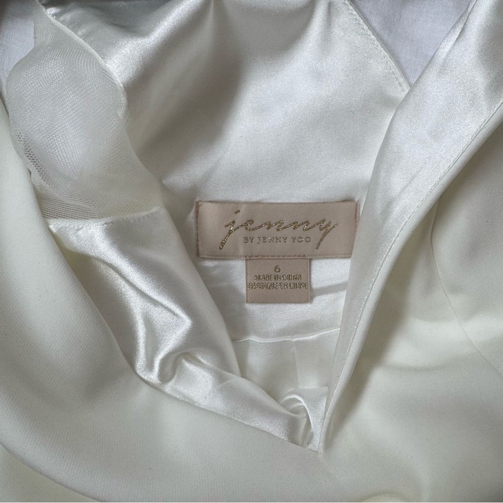 Neve by Jenny Yoo Sleeveless Wedding Gown - Picture 7 of 12